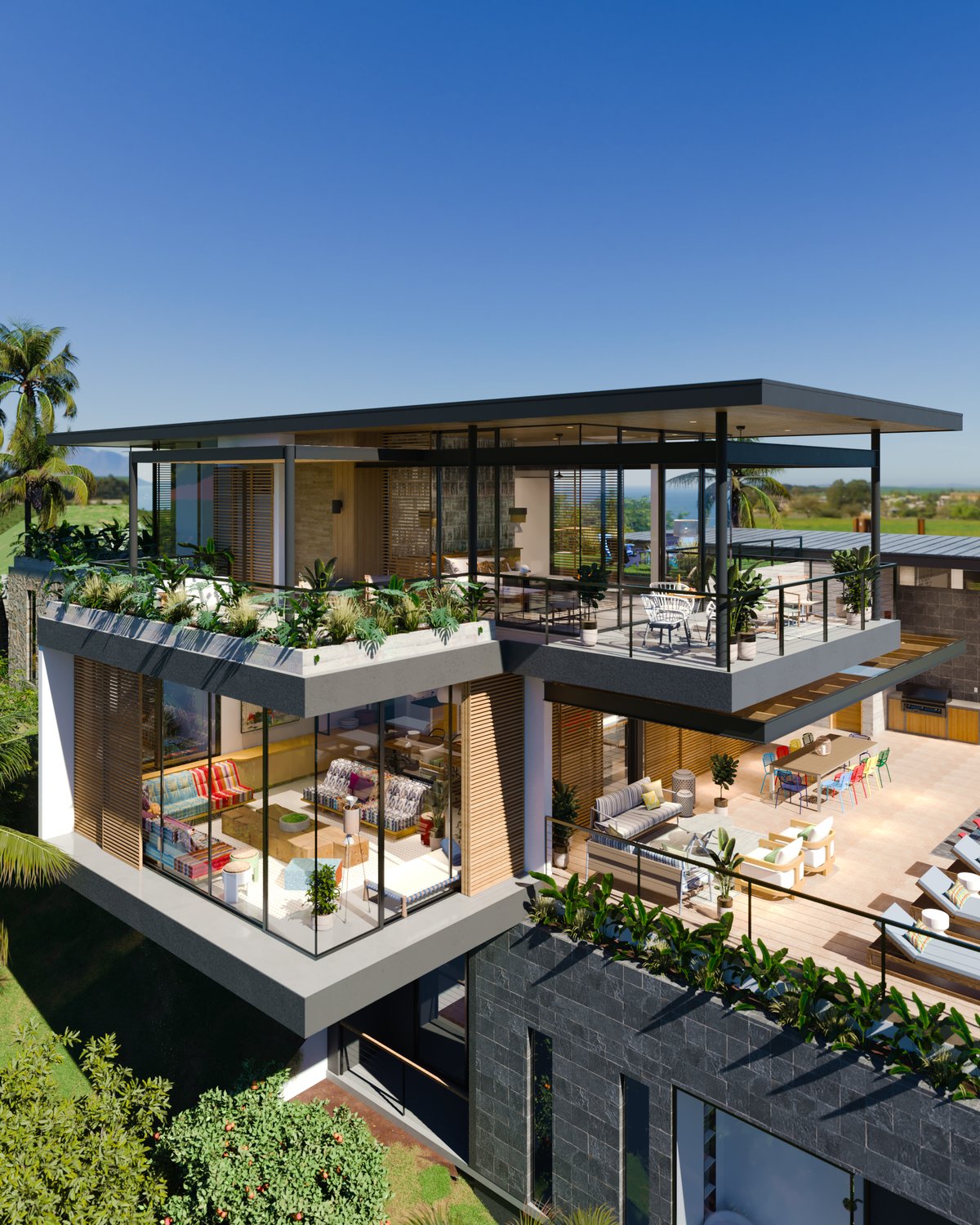 1000 Sunny — residential architecture, Tamarindo, Costa Rica